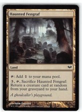 Haunted Fengraf *Common* Magic MtG x1 Dark Ascension SP