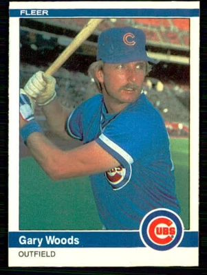 1984 Fleer - Gary Woods #507 - Image 1 of 2
