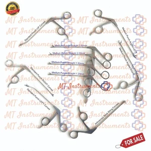 Juego de 10 pinzas para artroscopia instrumentos ortopédicos alemanes acero inoxidable - Imagen 1 de 6