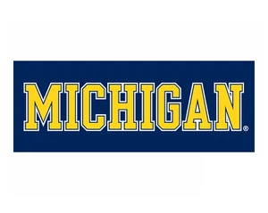 Michigan Wolverines U of M Weather Resistant Vinyl Die Cut Sticker Decal 11 - Picture 1 of 1