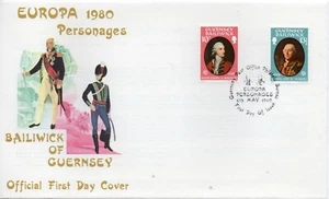 1980 Guernsey Europa First Day Cover  - Picture 1 of 1
