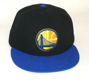 Golden State Warriors Snapback Cap New Era 9Fifty Hat NBA Champions Black Blue  - Picture 1 of 7