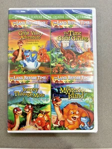 The Land Before Time: 4 Movie Family Fun Pack Sealed (DVD, 2014, Canadian) - Picture 1 of 2