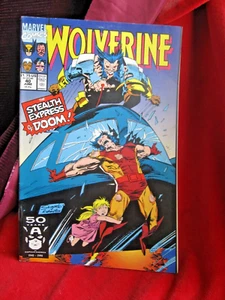 Marvel Wolverine # 40  1991 JUN “Stealth Express Of Doom - Picture 1 of 5