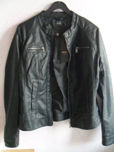 P & C Bikerstyle Jacke schwarz Gr.40 Leder-Optik Biker-Optik Marke "ONLY" - Bild 1 von 9