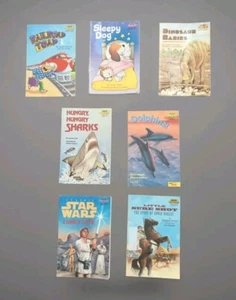 Children's Lot of 7 Step Into Reading Books Levels 1 2 & 3 Mix Set Kids Book - Picture 1 of 8