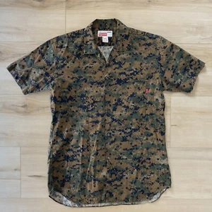 SUPREME X CDG LOOP COLLAR SHIRT DIGI POLKA DOT BUTTON DOWN COMME DES GARÇONS L - Picture 1 of 10