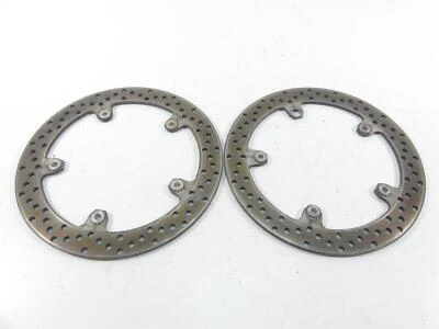 2009 BMW K1300 S K40 Front Brake Disc Rotor Set 320Mm 34117711429 - Image 1 of 4