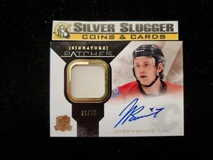 2010-11 Jay Bouwmeester UD The Cup Firma Patch Maglia Auto /75! Fiamme! - Foto 1 di 2