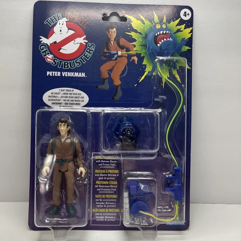 THE REAL GHOSTBUSTERS PETER VENKMAN 5" FIGURE GRABBER GHOST REISSUE RETRO KENNER Cover