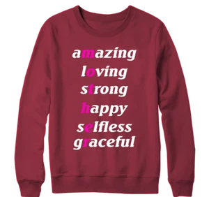 Wundervoll Mutter Tag Sweatshirt Mumie Love Kinder Geschenk Sohn Tochter Blessed - Picture 1 of 16