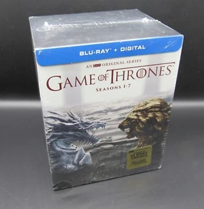 Game of Thrones Complete Seasons 1-7 Blu-ray Disc Includes Digital NEW & SEALED - Picture 1 of 8