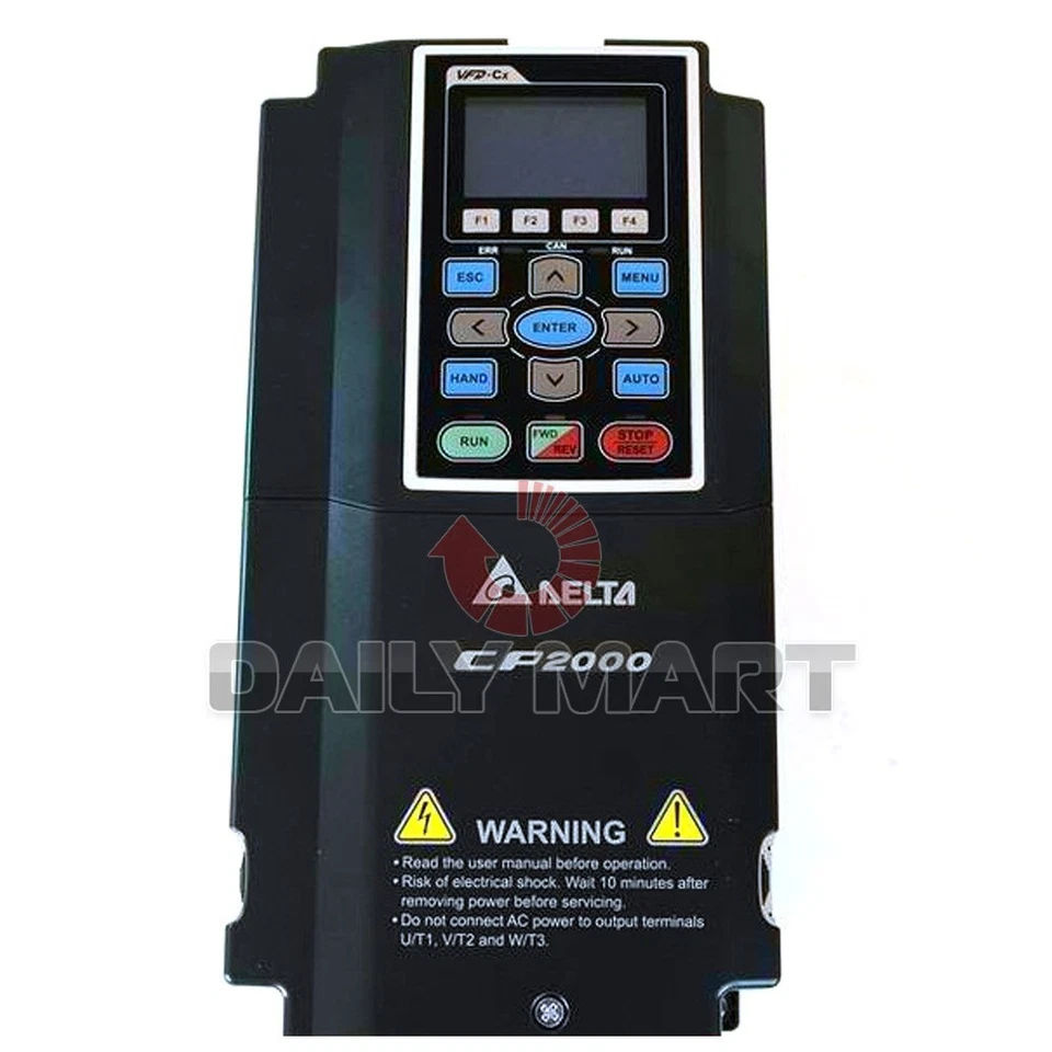 New DELTA VFD040CP43A-21 Sensorless Vector Control Drive CP2000 Series PLC - Image 1 of 1