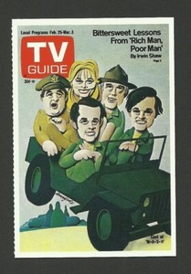 MASH TV Guide Collector Card Alan Alda Loretta Swit Harry Morgan