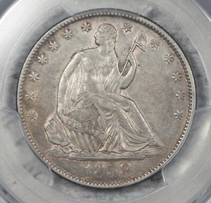 1858-O Seated Liberty Half Dollar PCGS XF45! - Picture 1 of 3