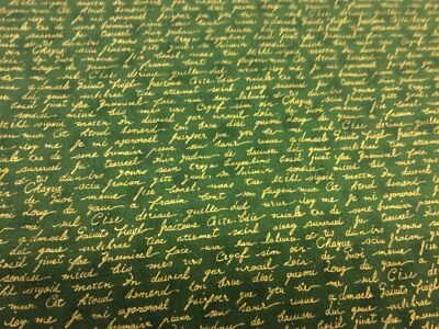 Stof-4513-Quilters Basics-on Green-100% Cotton