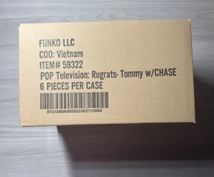 Factory Sealed Case Of 6 Funko POP! Rugrats Tommy Pickles w/Guaranteed CHASE - Picture 1 of 7