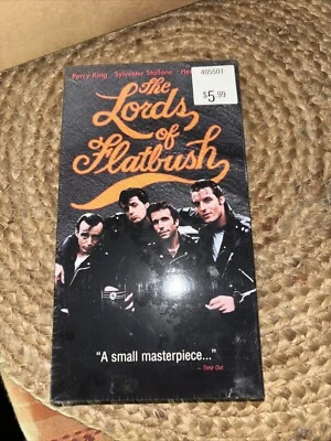 The Lords of Flatbush (VHS)~Sylvester Stallone~BRAND NEW SEALED w/Watermarks - Image 1 of 3
