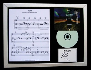 ROBBIE WILLIAMS+FIRMADO+ENMARCADO DE CALIDAD+SENSACIÓN+ÁNGELES=100% GENUINO+ENVÍO GLOBAL RÁPIDO - Imagen 1 de 7