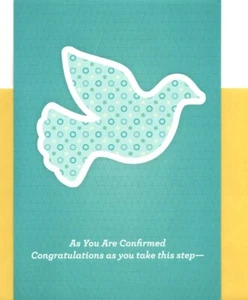 Congratulations Your First Holy Communion Dove Eucharist Dayspring Greeting Card - Picture 1 of 3