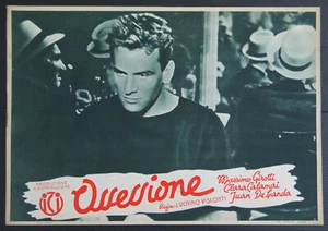 fotobusta film OSSESSIONE Luchino Visconti Massimo Girotti 1943 #02 - Picture 1 of 2