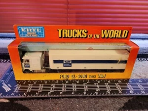 Ertl Ford CL-9000 With Van 1/64 Diecast Semi Replica Collectible - Picture 1 of 5