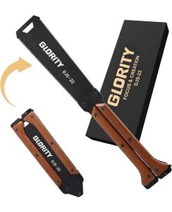 Glority, Pieghevole Giapponese da 8 Pollici, Sega a Mano per Legno Stabili a Dop - Foto 1 di 3