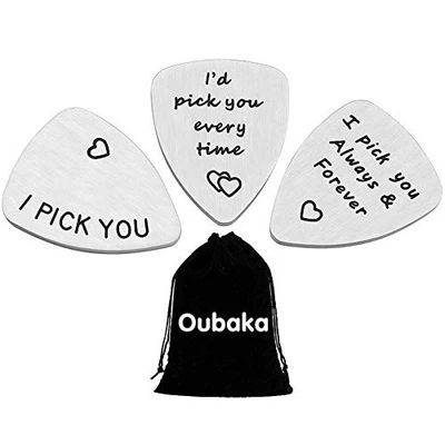 3Pcs Guitar Picks,I Pick You& I'd Pick You Every Time&I Pick You  - Image 1 of 4