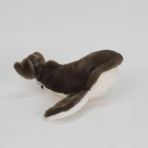 Pacific Life Mascot HUMPBACK WHALE Advertising Beanbag Plush Stuffed Toy GRAY 7" - Picture 1 of 8