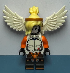 Lego Overwatch Mercy (Angela Ziegler) Minifigure ow012 From Set 75975 - Picture 1 of 8