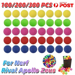 300PCS Darts Round Bullets Soft EVA Foam Refill Bullet Kids Shooter Gun Toy Gift - Picture 1 of 15