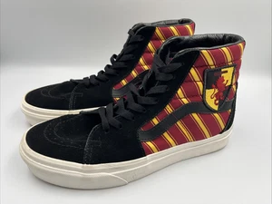 Vans Harry Potter Herren 6 Damen 7,5 Mehrfarbig Gryffindor Hoch Turnschuhe Skater - Bild 1 von 10