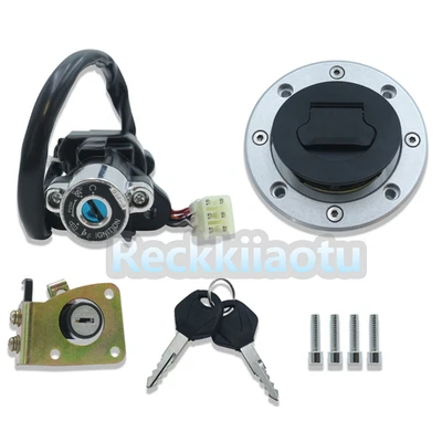 Interruptor de encendido Juego de llaves de bloqueo de tapa de tanque de combustible para Suzuki GSXR 1000 SV650 SV1000 Foto 1 de 4