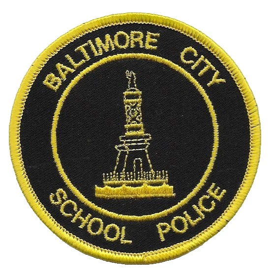 Нашивка полиции Baltimore City Schools MARYLAND MD - Изображение 1 из 1