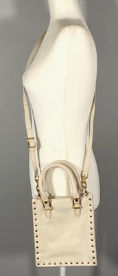 Rebecca Minkoff Studded Porcelain Mini Tote Crossbody Bag NWT - Image 1 of 4