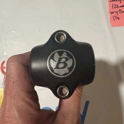 Bontrager ALLOY  1-1/8" x 120 mm x 25.4mm 5 degree Threadless Stem WRAP-CLAMP - Image 1 of 4