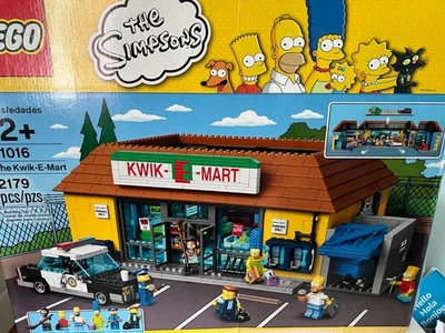 Lego Simpsons The Kwik-E-Mart 71016 BOX ONLY Good Condition - Image 1 of 4