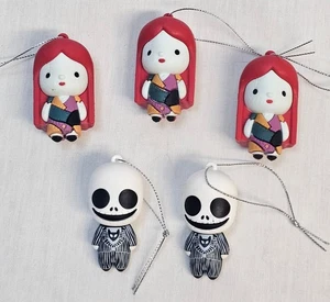 Hallmark Mystery Ornaments Nightmare Before Christmas 2 Jack 3 Sally 2022 READ - Picture 1 of 7