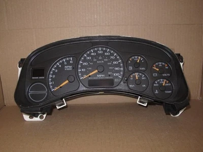 2000-2002 Chevy Silverado 1500 2500 3500 спидометр датчики кластер США MPH AT - Изображение 1 из 4