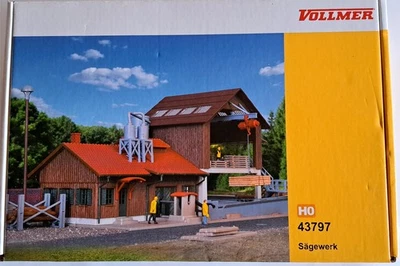 Vollmer HO 43797 Sägewerk Nicht gebaut / OVP / BITTE LESEN - Bild 1 von 4