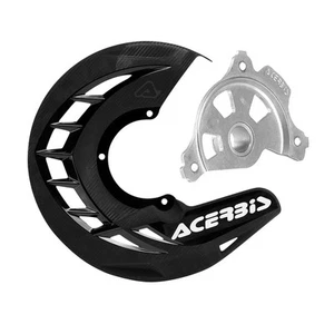 Acerbis X-Brake Front Disc Cover with Mounting Kit Black For KTM 150 XC-W - Picture 1 of 7