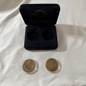 Kordell Stewart, Jerome Bettis, Highland Mint Coins NFL Steelers Football - Bild 1 von 12