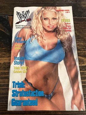 WWE Wrestling Divas Collector’s Mini Magazine Trish Stratus Bikini - Image 1 of 4