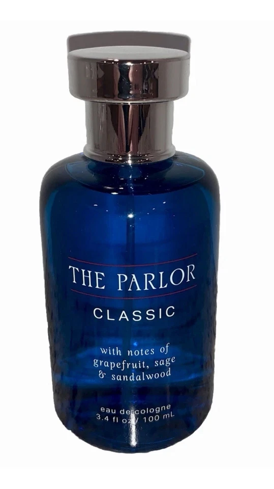 Tru Fragrance for Men The Parlor Classic Eau De Cologne 3,4 oz Novo - Frete Grátis - Imagem 1 de 1