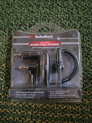 RadioShack 2-way Radio Hands-Free Headset VOX FRS/GMRS  NEW & SEALED Ships FREE  - Image 1 of 2