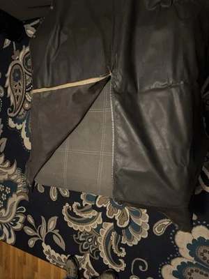 Porsche 356 Tonneau Cover Black Leather -slightly Used.In Great Shape - Изображение 1 из 4