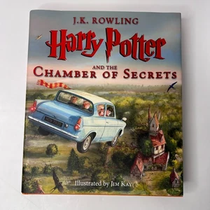 Harry Potter Chamber of Secrets Illustrated Jim Kay 1st Edition/Print 2016 - Picture 1 of 14