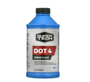 Super Tech DOT 4 Brake Fluid – 12 fl oz High-Performance Hydraulic Brake Fluid - Picture 1 of 6