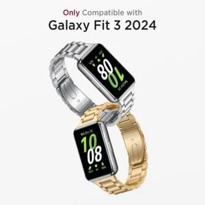 Edelstahl Uhrenarmband, Metallbänder für Samsung Galaxy Fit 3 Band - Bild 1 von 53