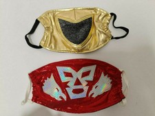 2 MASKS PACK WRESTLING MASK LUCHADOR WRESTLER MASK LUCHA LIBRE MEXICAN  MASK